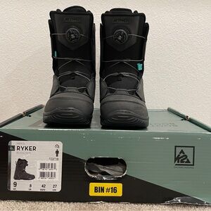 K2 Men's Ryker Snowboarding Boots - Black